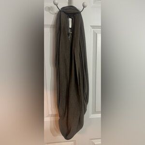 Topshop brown infinity scarf